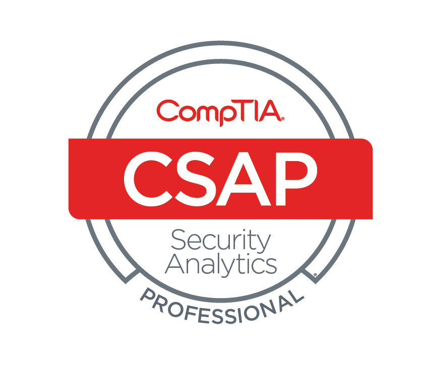 CompTIA CSAP Security Analytics Professional badge